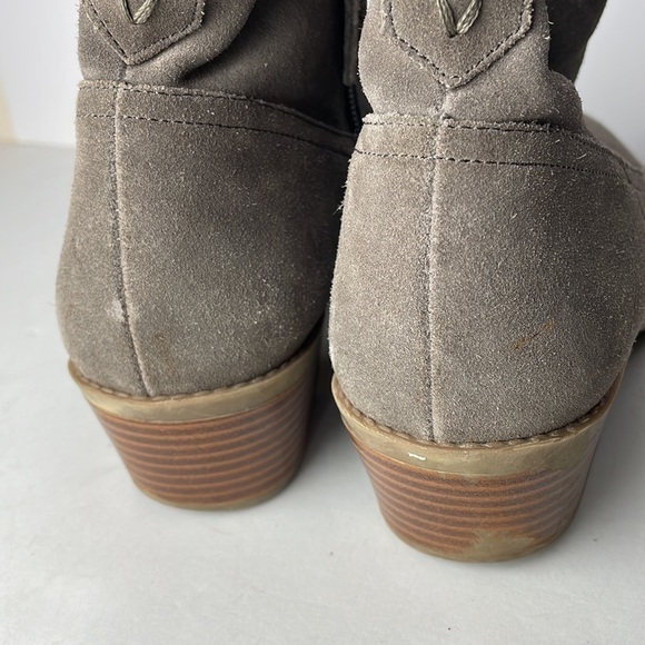 Vionic Vera Gray Suede Ankle Boots 10 - Picture 5 of 13